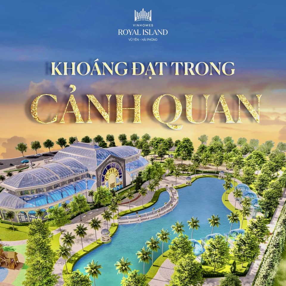 cảnh quan vinhomes vũ yên